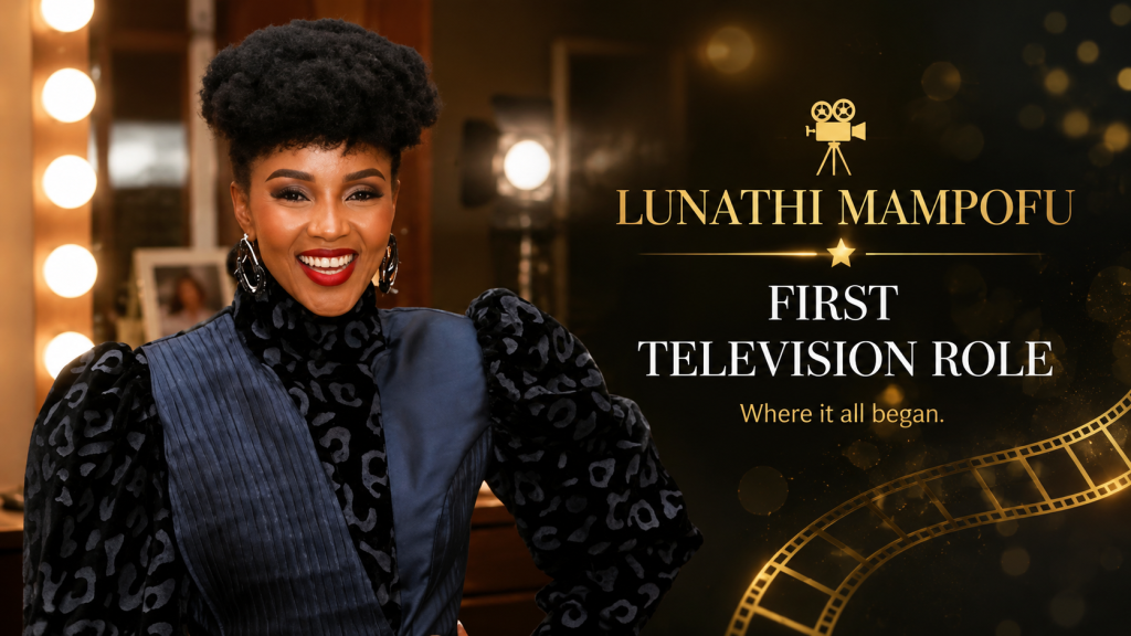 Lunathi Mampofu First Television Role