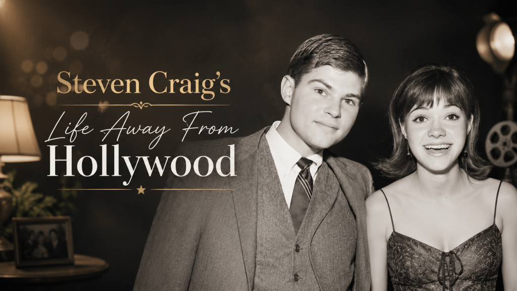 Steven Craig’s Life Away From Hollywood