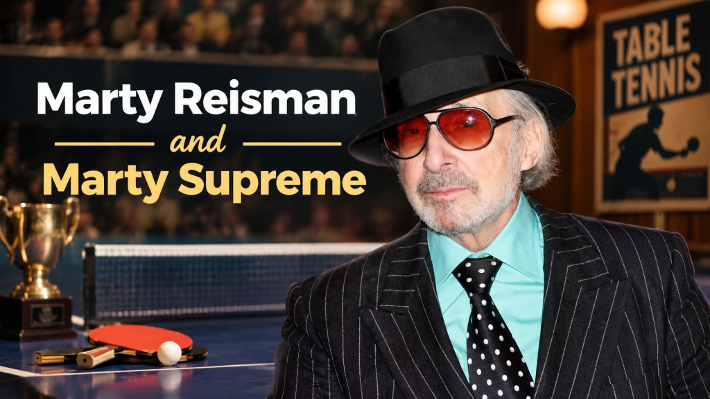 Marty Reisman and Marty Supreme