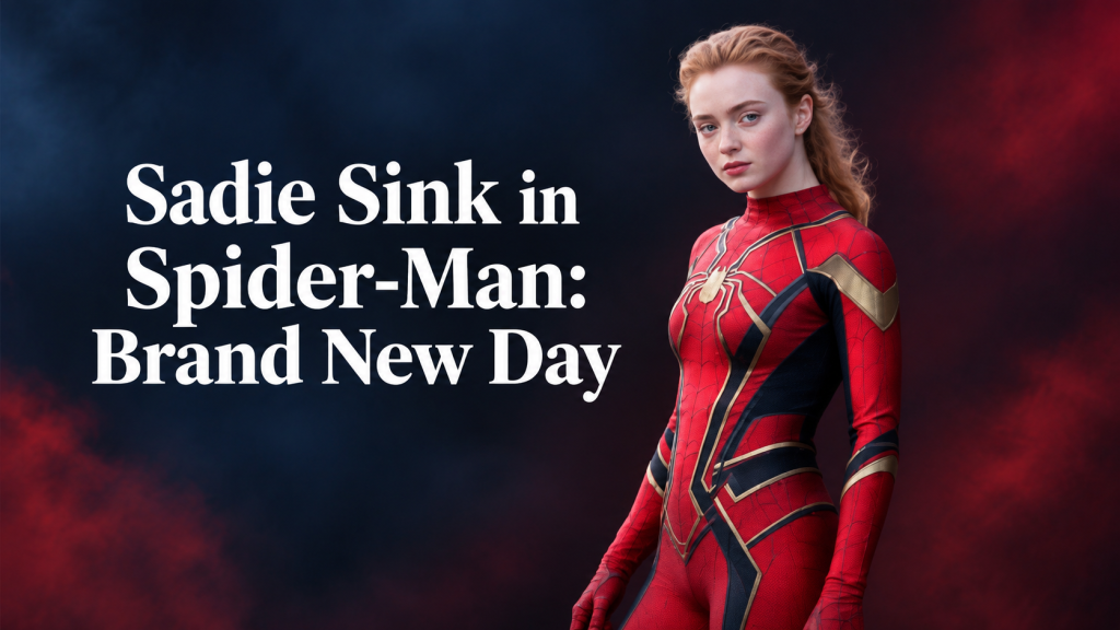 Sadie Sink in Spider-Man: Brand New Day