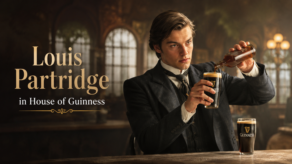 Louis Partridge in House of Guinness
