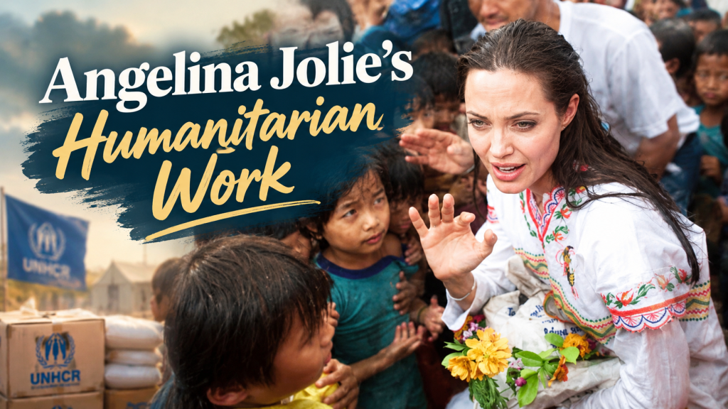 Angelina Jolie's Humanitarian Work
